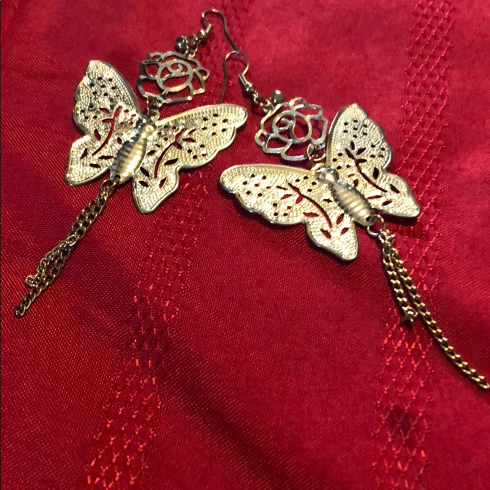 Earring with stone - Picture 2 of 2